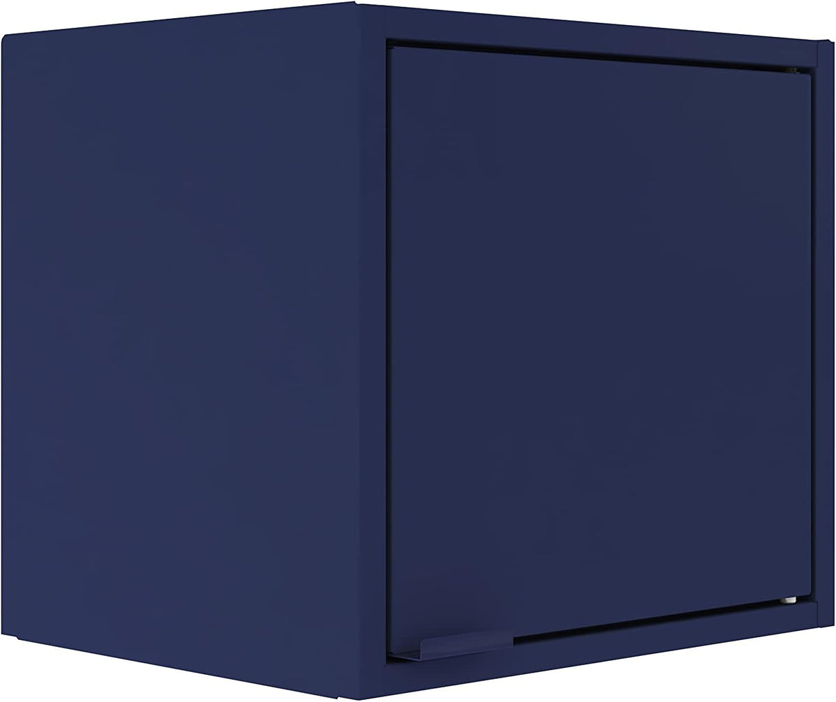 Black and Orange Wall-Mounted Steel Cabinet N120177