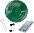Gold Prospecting Pan Kit with Glass Vials Pocket Scale 7pc M4601
