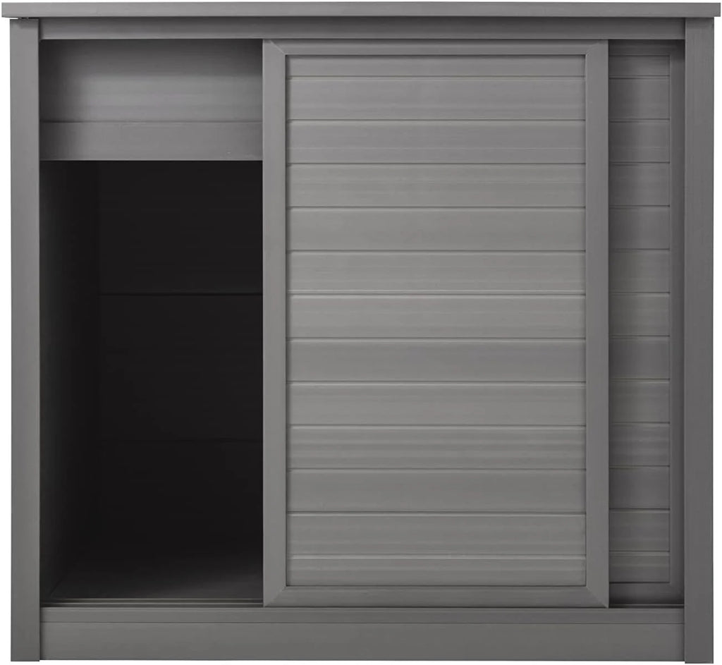 Grey Small Storage Cabinet D923858