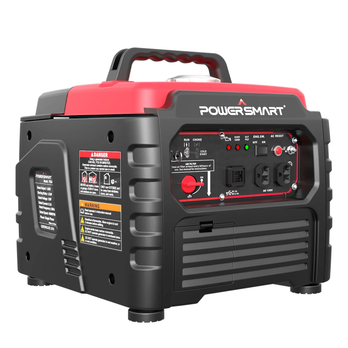 1500 Watt Portable Gas Power Inverter Generator Z8658