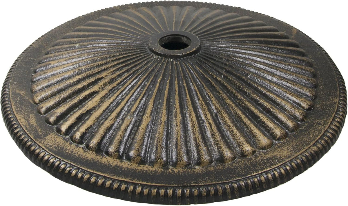 Bronze Cast Iron Umbrella Base S504