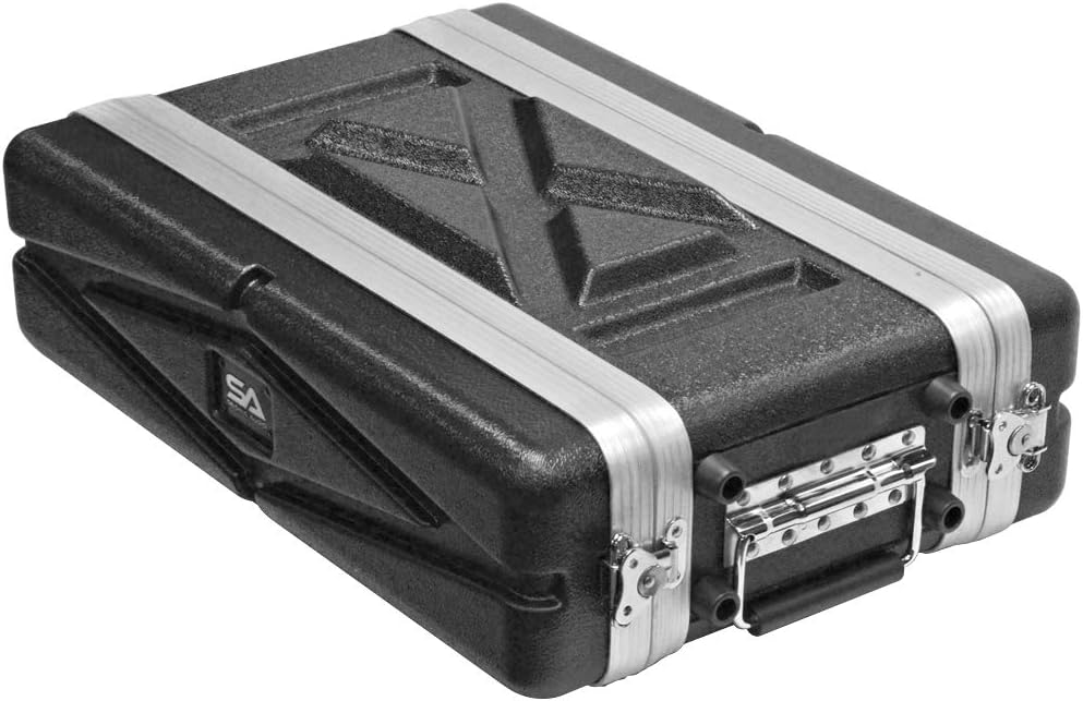 Lightweight 2 Space Compact ABS Rack Case B15502