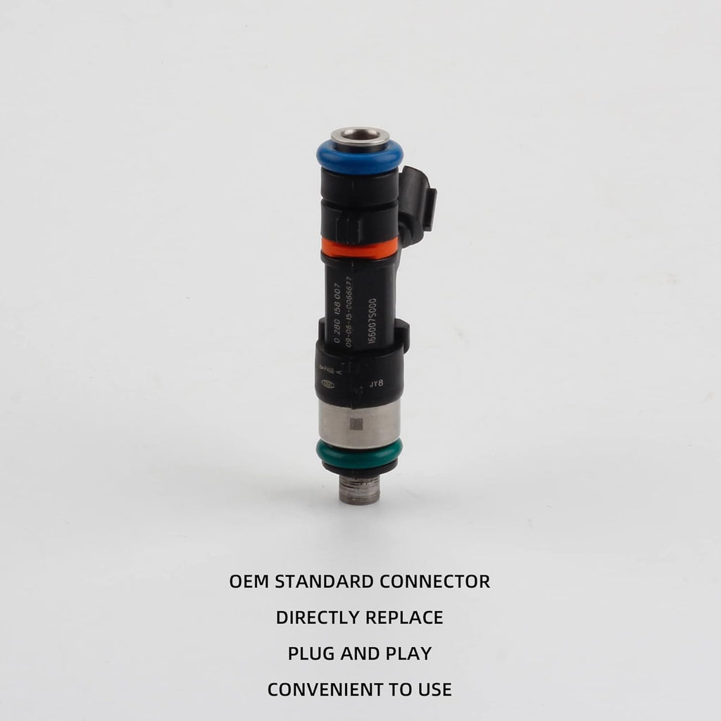12 Holes 8 pcs Gasoline Fuel Injectors Set U287