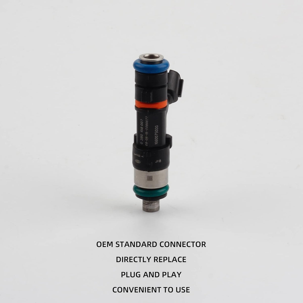 12 Holes 8 pcs Gasoline Fuel Injectors Set U287