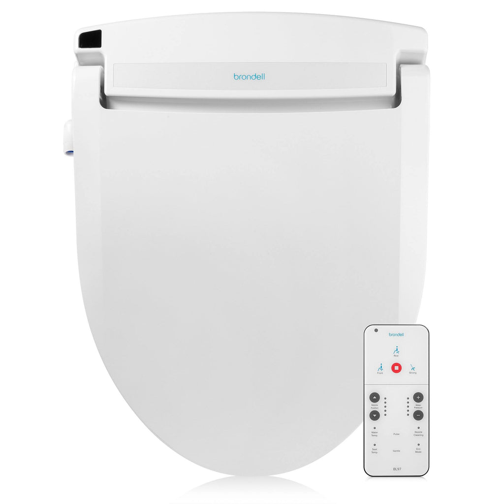Elongated White Electronic Bidet Seat W711165