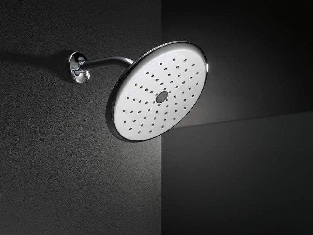 Polished Brass Single-Setting Shower Head N395