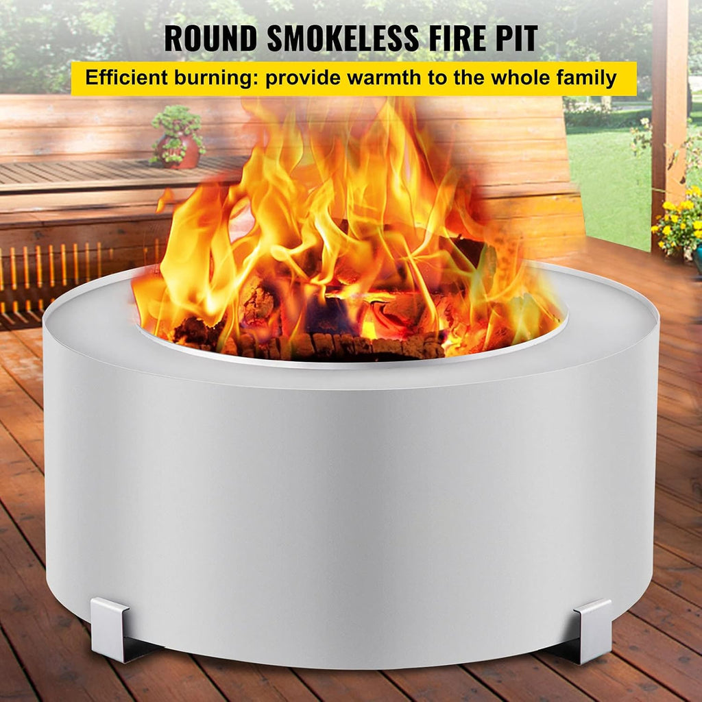 Stainless Steel Smokeless Fire Pit S1256