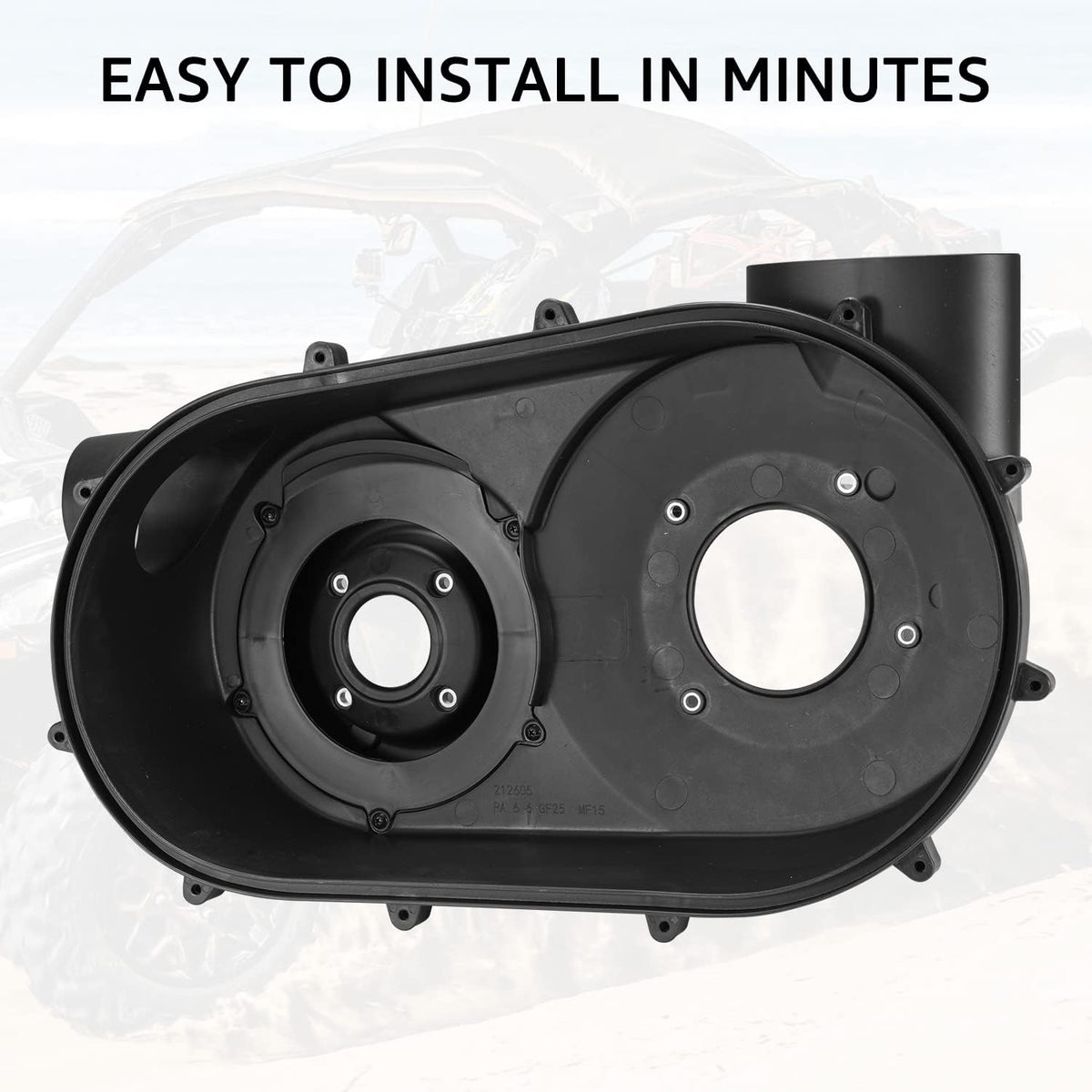 Inner Clutch Variator Cover CVT Air Guide Transmission Housing for Can Am Maverick X3 X978