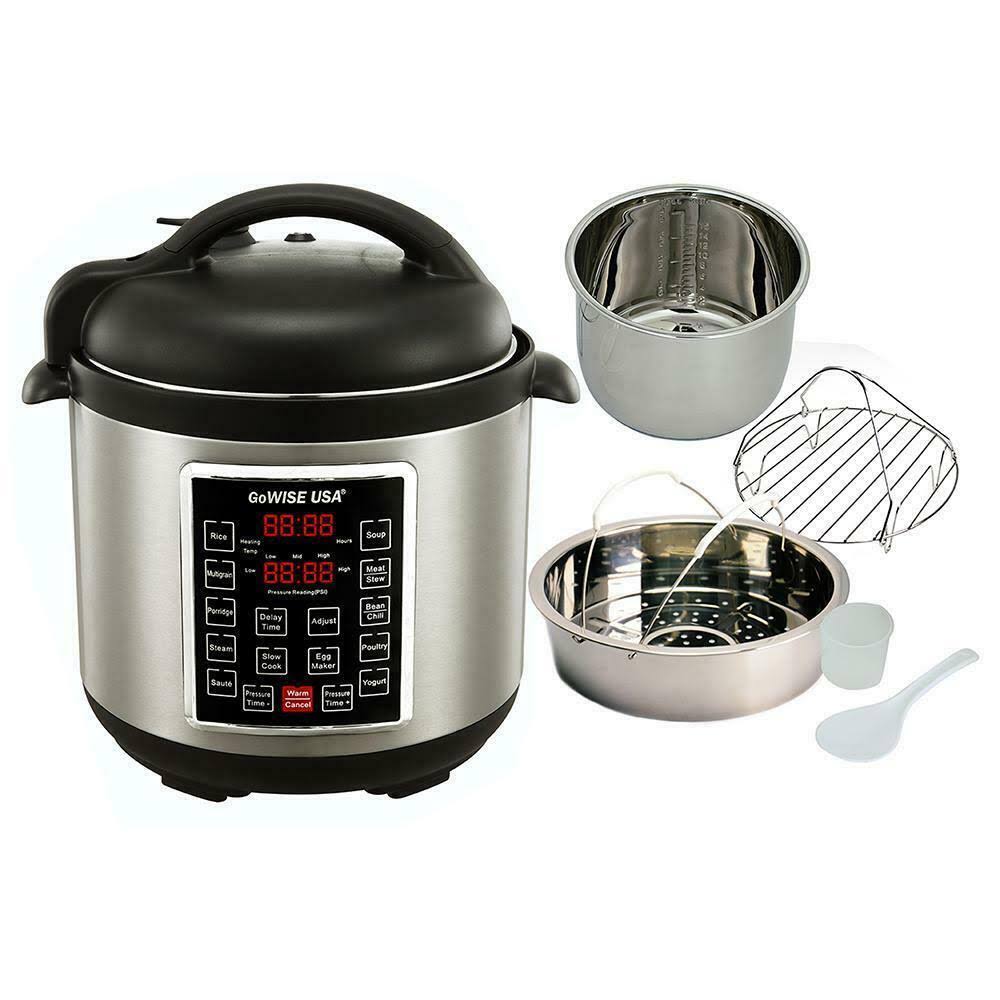 6 qt. 10-in-1 Electric Pressure Cooker Y122