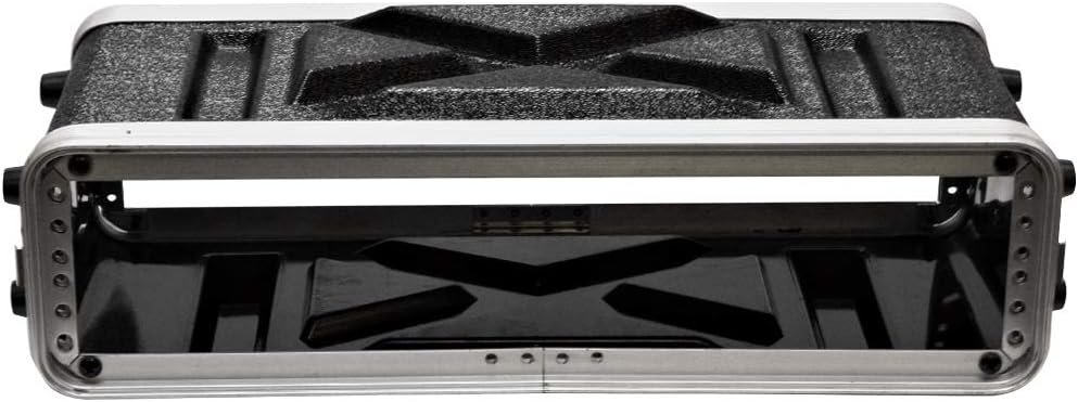 Lightweight 2 Space Compact ABS Rack Case B15502