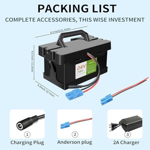 24V 12Ah Lithium Battery for Ride-On Cars N63697