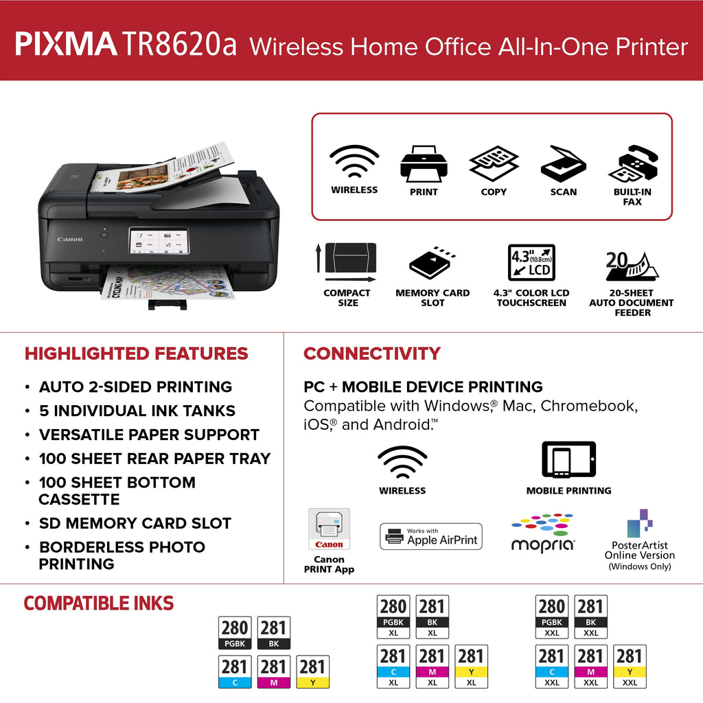 Wireless Inkjet All-In-One Printer C5800