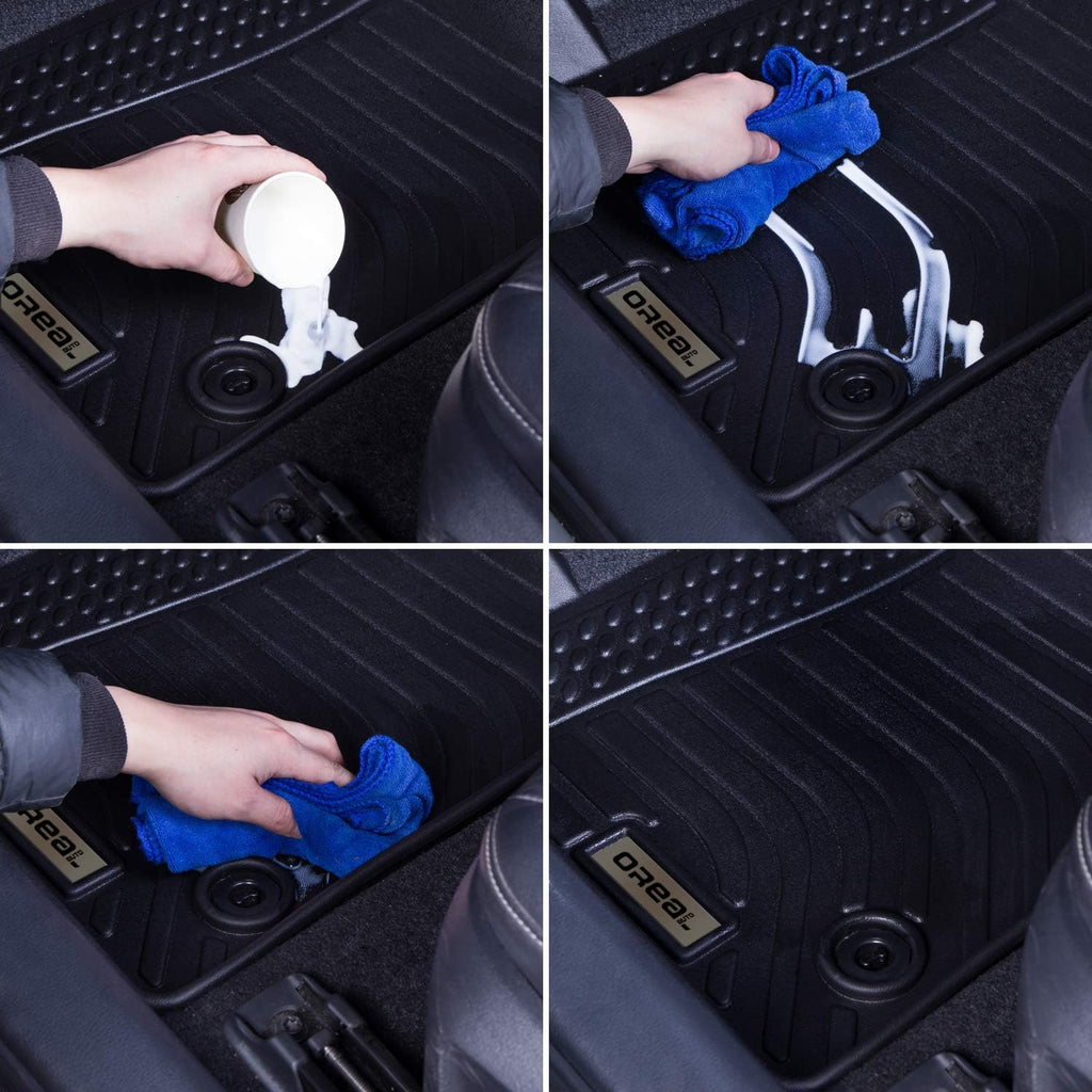 Black Floor Mats Liners R962