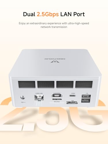 Mini PC AMD Ryzen 7 8845HS 32GB DDR5 1TB PCIe4.0 SSD Radeon 780M Graphics Y109970