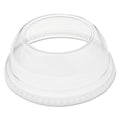Clear Open-Top Dome Lid for 9-22 oz Plastic Cups W3284
