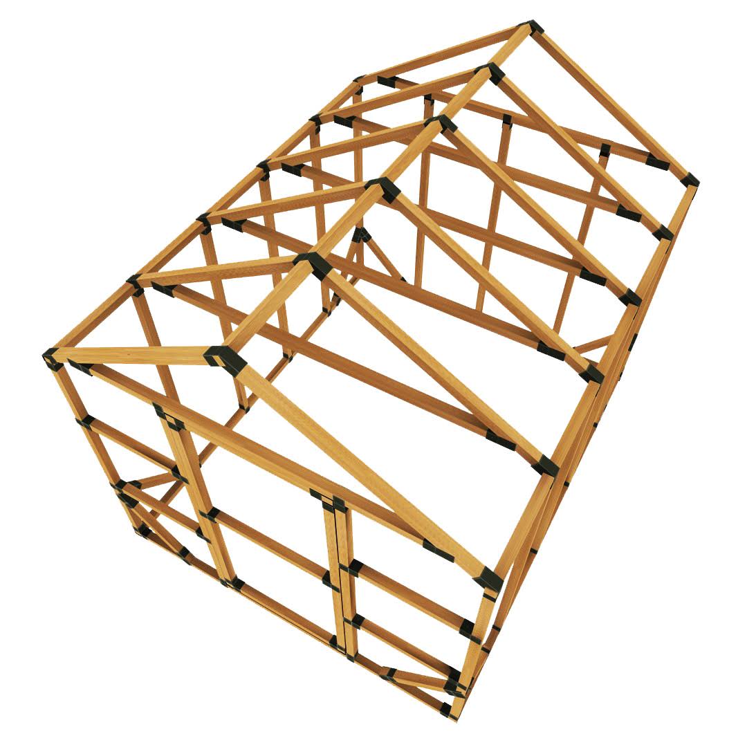 8 ft. W x 10 ft. D Greenhouse Kit G853567