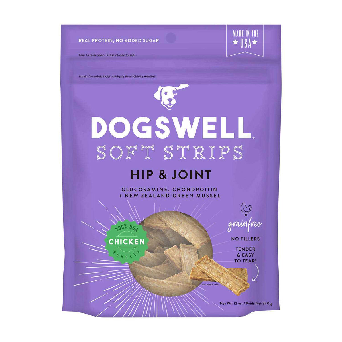 Chicken Soft Strips Dog Treats P752482