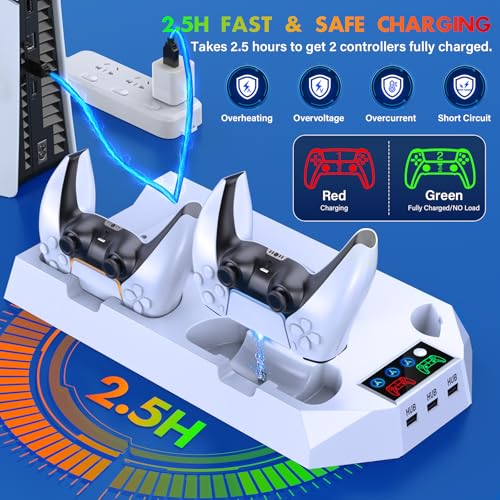 PS5 Cooling Station with Controller Charging Station A640997