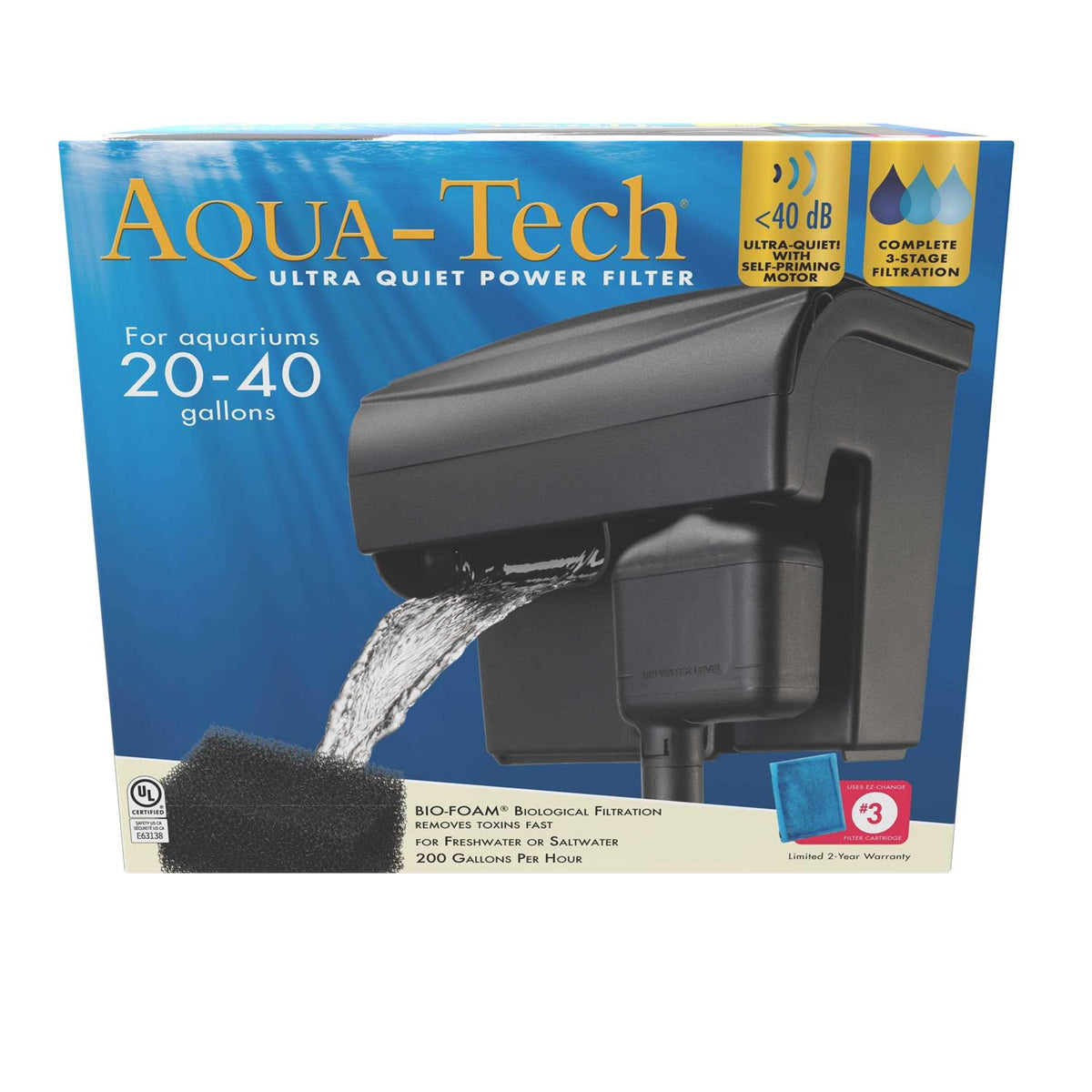 Ultra Quiet Power Filter For Aquariums T47544
