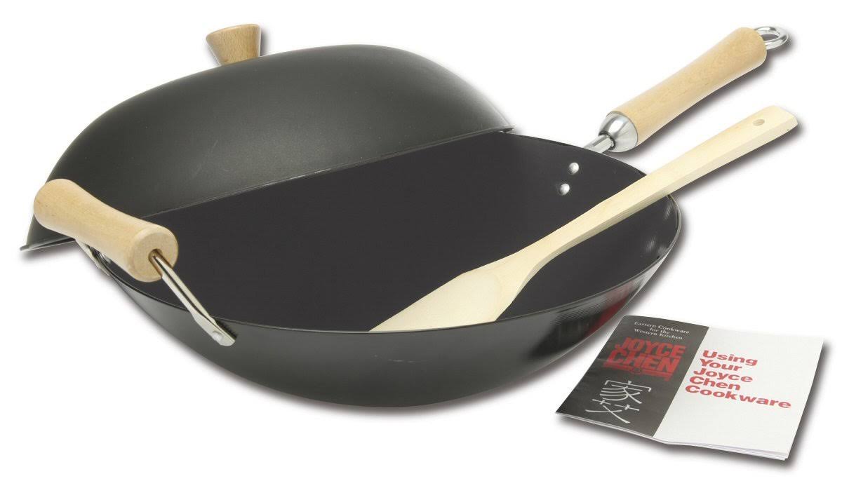 Carbon-Steel Nonstick Wok Set 4-Piece Z8363