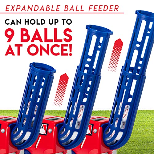 Plastic Baseball Pitching Machine with Adjustable Speeds L106