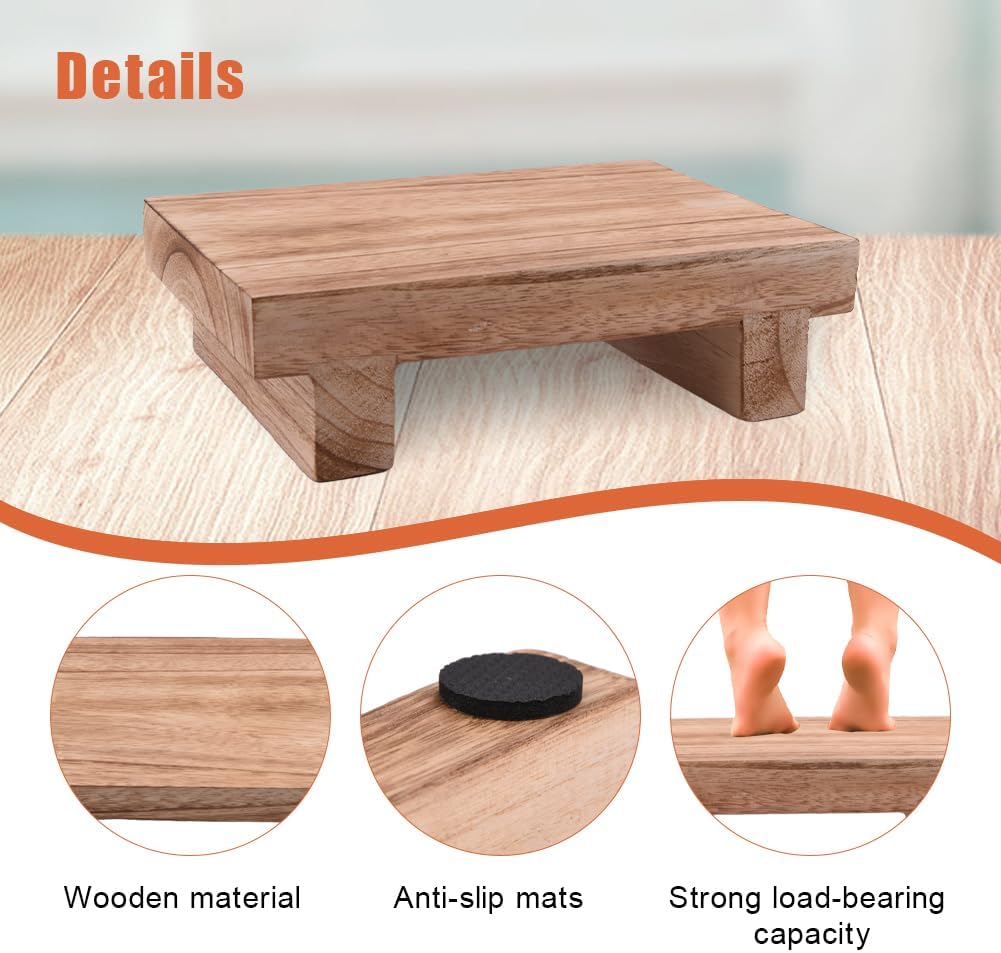 Wood Step Stool V979026