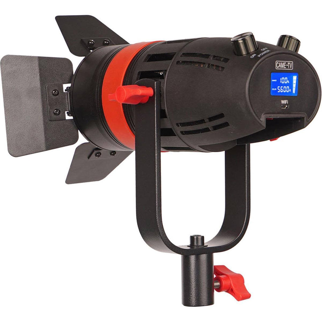 55W Bi-Color Fresnel LED Light with Carry Bag B196