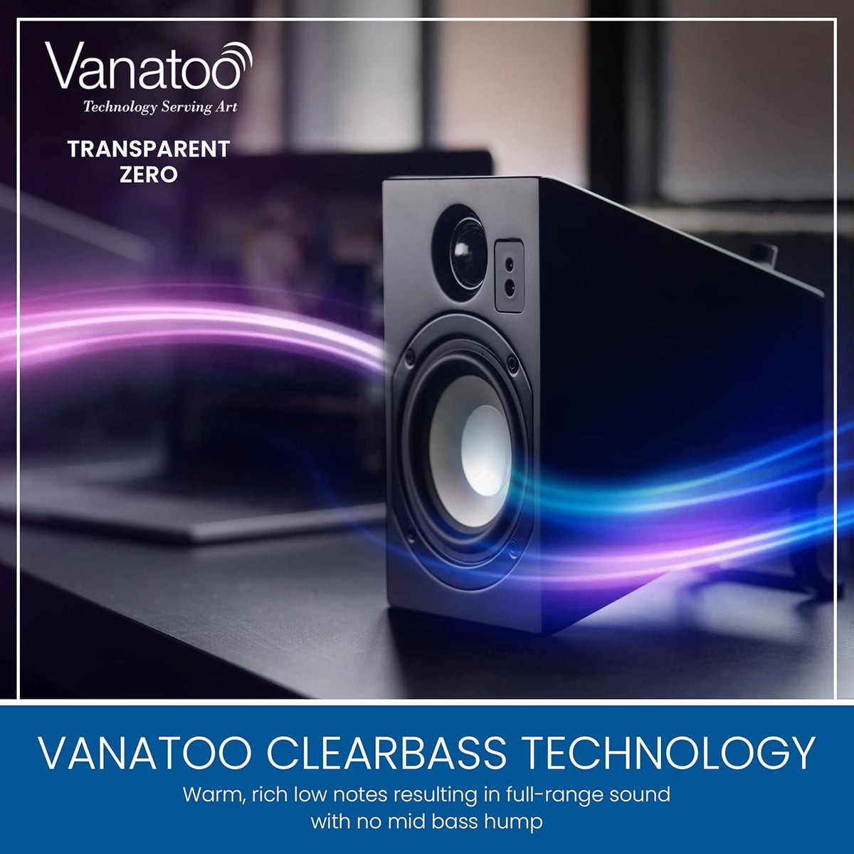 Black Set of 2 Powered Speakers U9364
