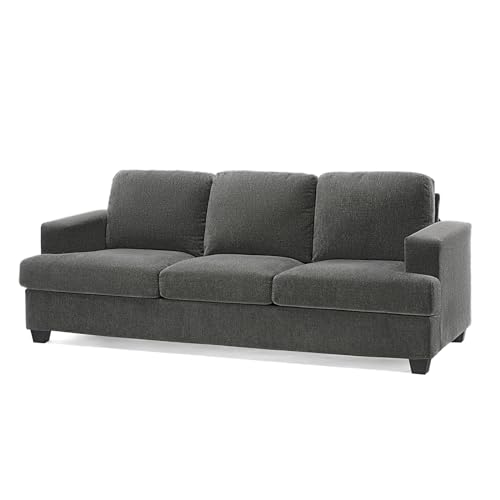 Offwhite 3 Seater Bouclé Sofa Q75143