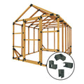 8 ft. W x 10 ft. D Greenhouse Kit G853567