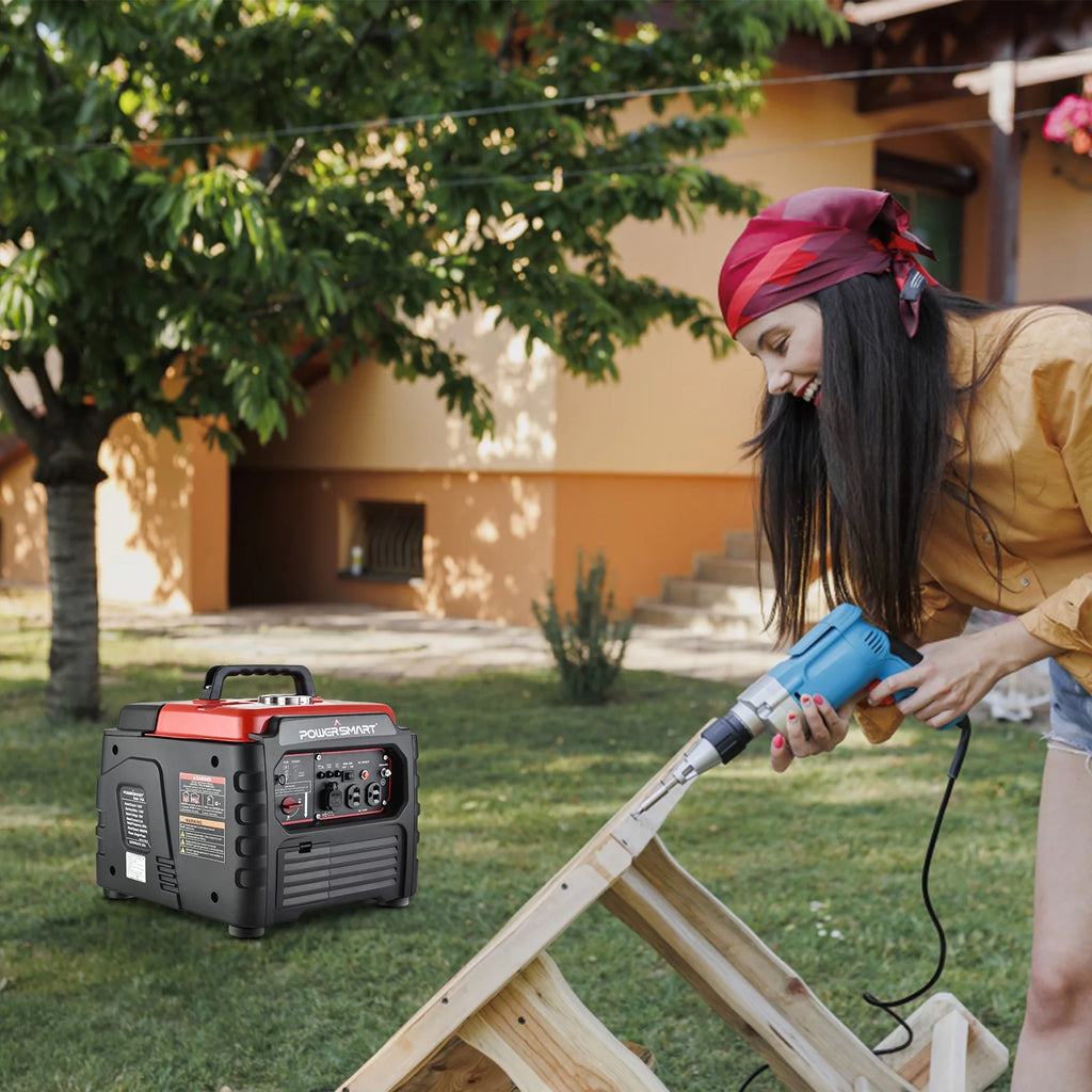 1500 Watt Portable Gas Power Inverter Generator Z8658