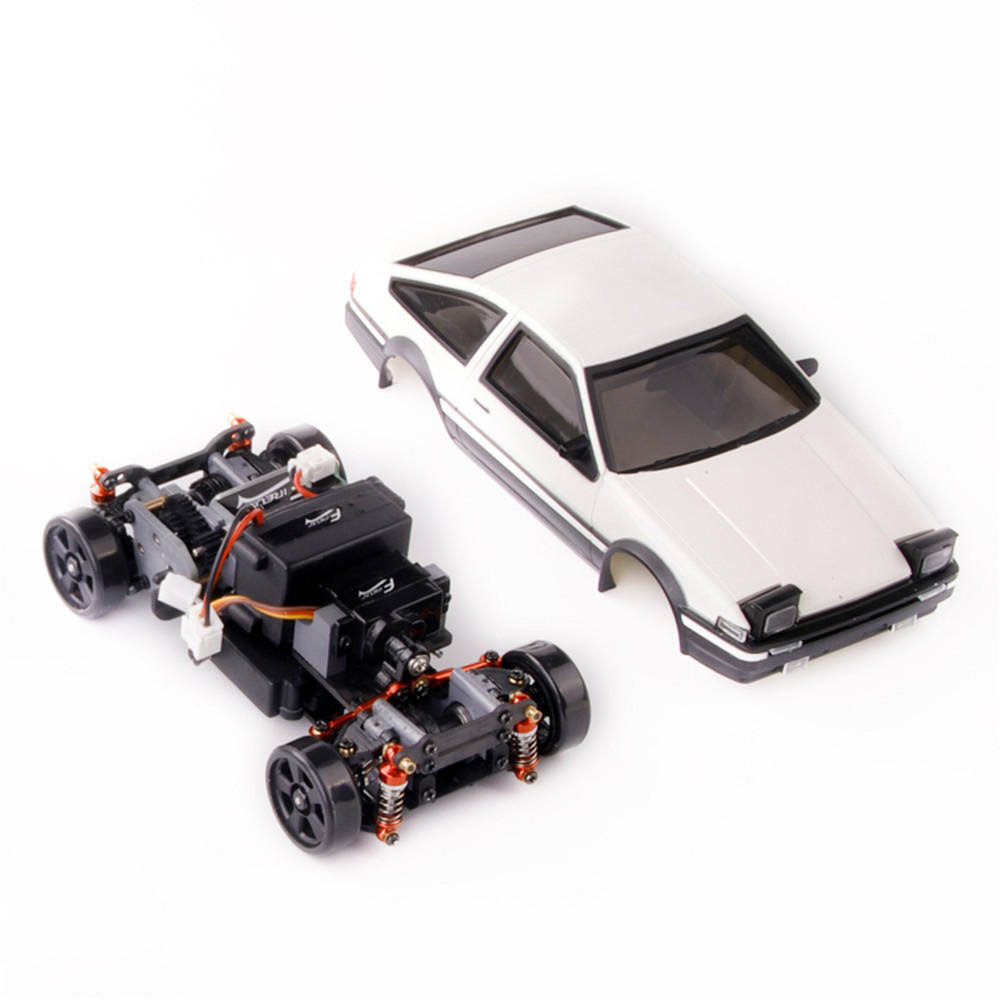 1/28 2.4g 4WD RC Car Touring Drift Vehicle Carbon Fiber Chassis U881