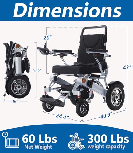 Foldable Reclining Electric Wheelchair C40724