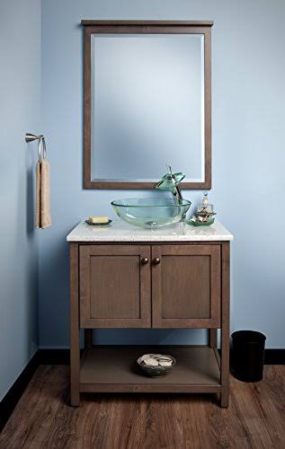 Glass Vessel Bathroom Sink Set B4298