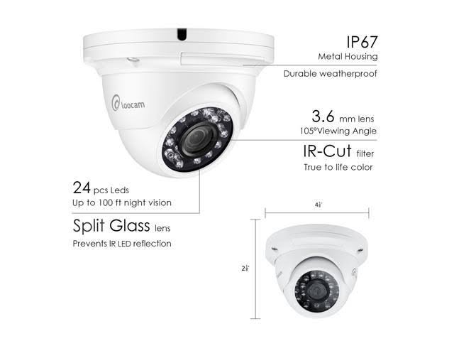 1080p HD 16 Channel 2TB DVR Security Camera System Q797660