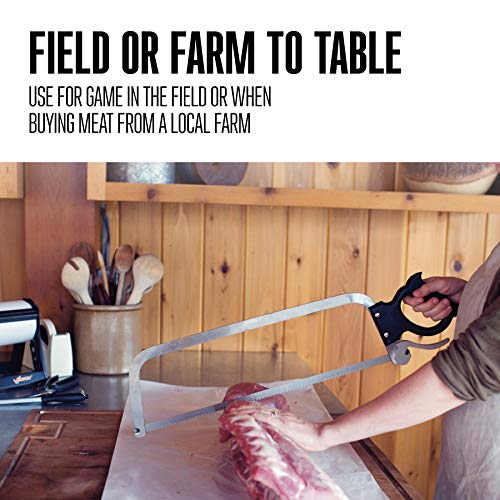 22 Inch Stainless Steel Serrated Blade Meat and Bone Saw I125377
