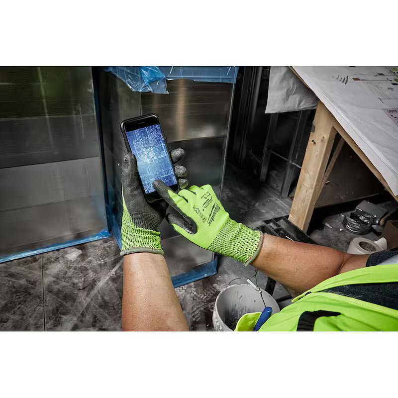Cut Resistant Polyurethane Dipped Work Gloves N411