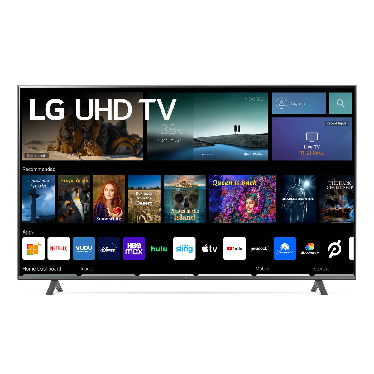 86” 4K UHD Smart TV I609690