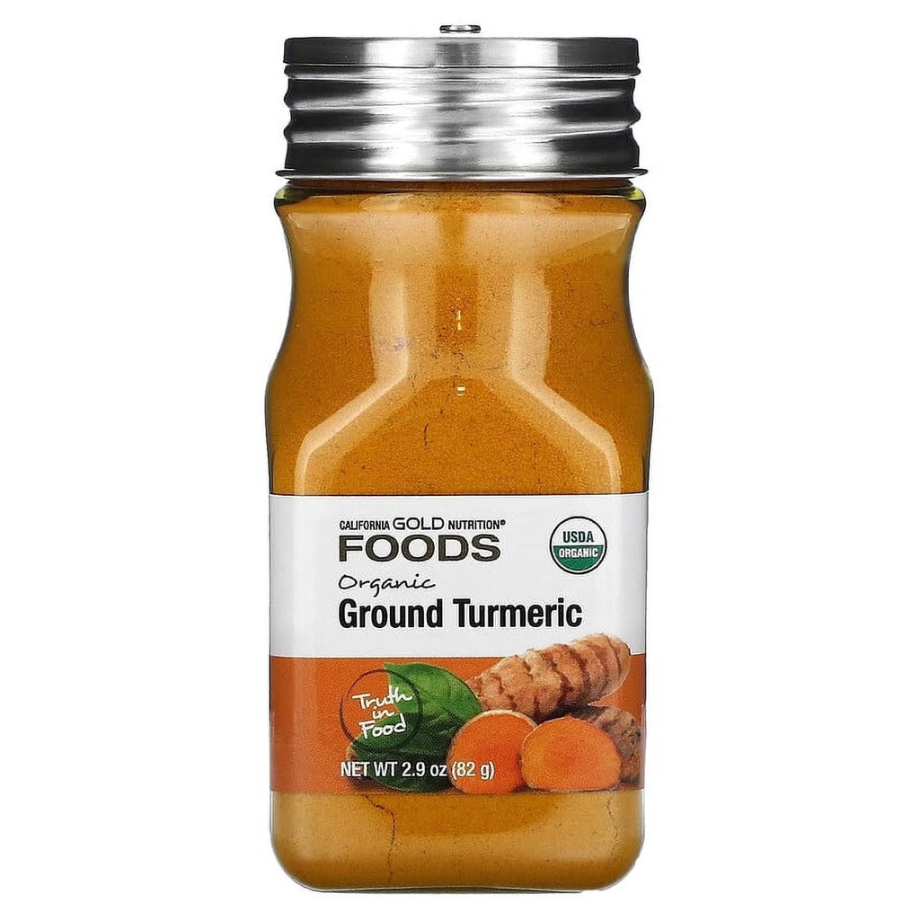 Organic Turmeric 2.9 oz Pack of 4 Q25329