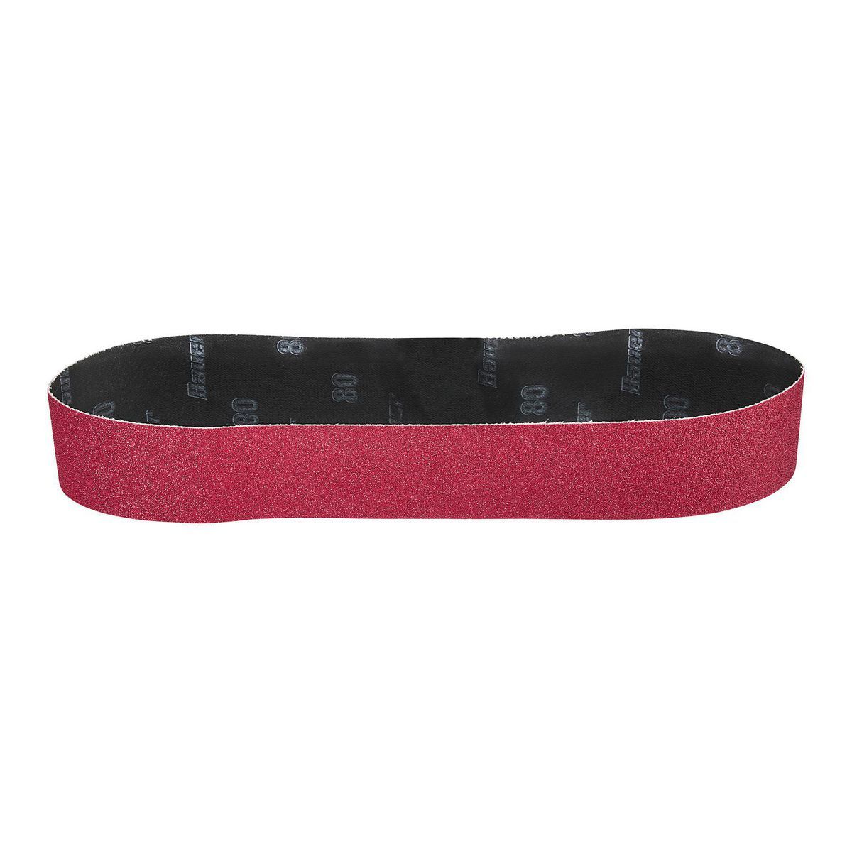 2 in. x 28 in. 80 Grit Zirconia Alumina Sanding Belts 2-Pack V9463