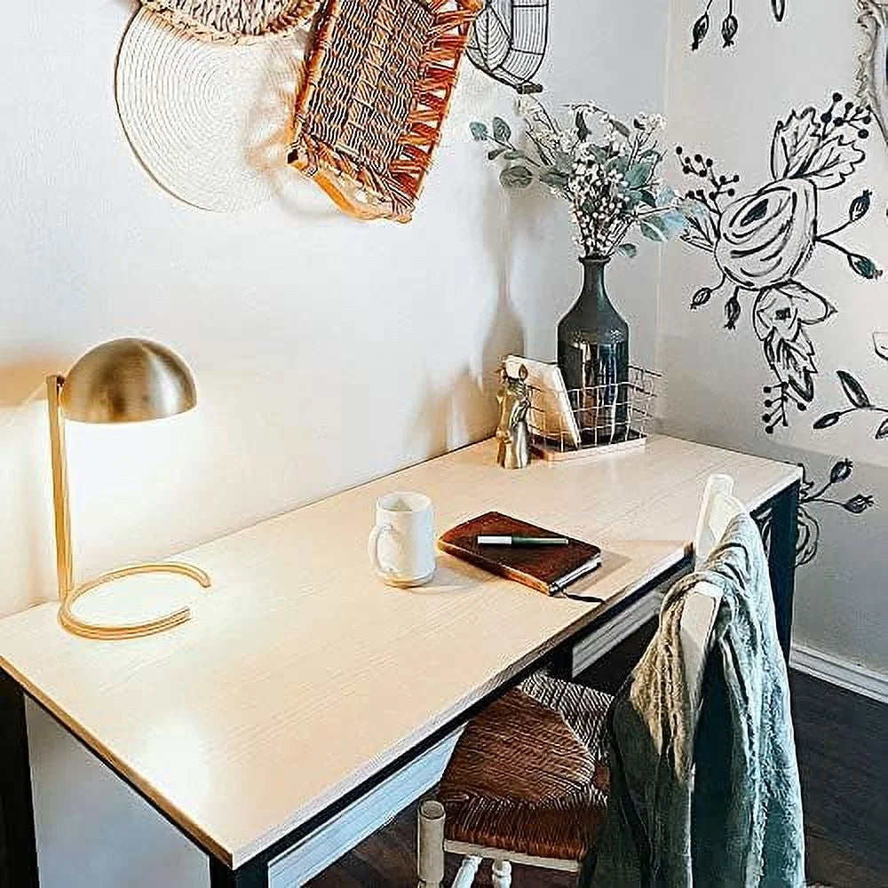 55.1" Computer Writing Desk with Metal Frame L261