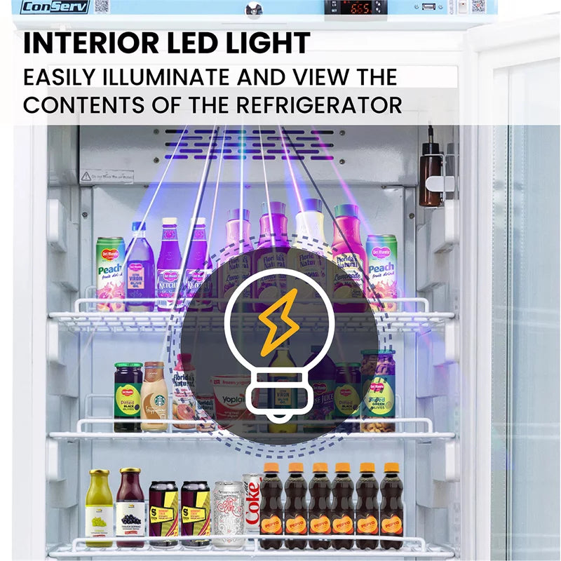 12.7cu.ft. Commercial Refrigerator with Glass Door H97235