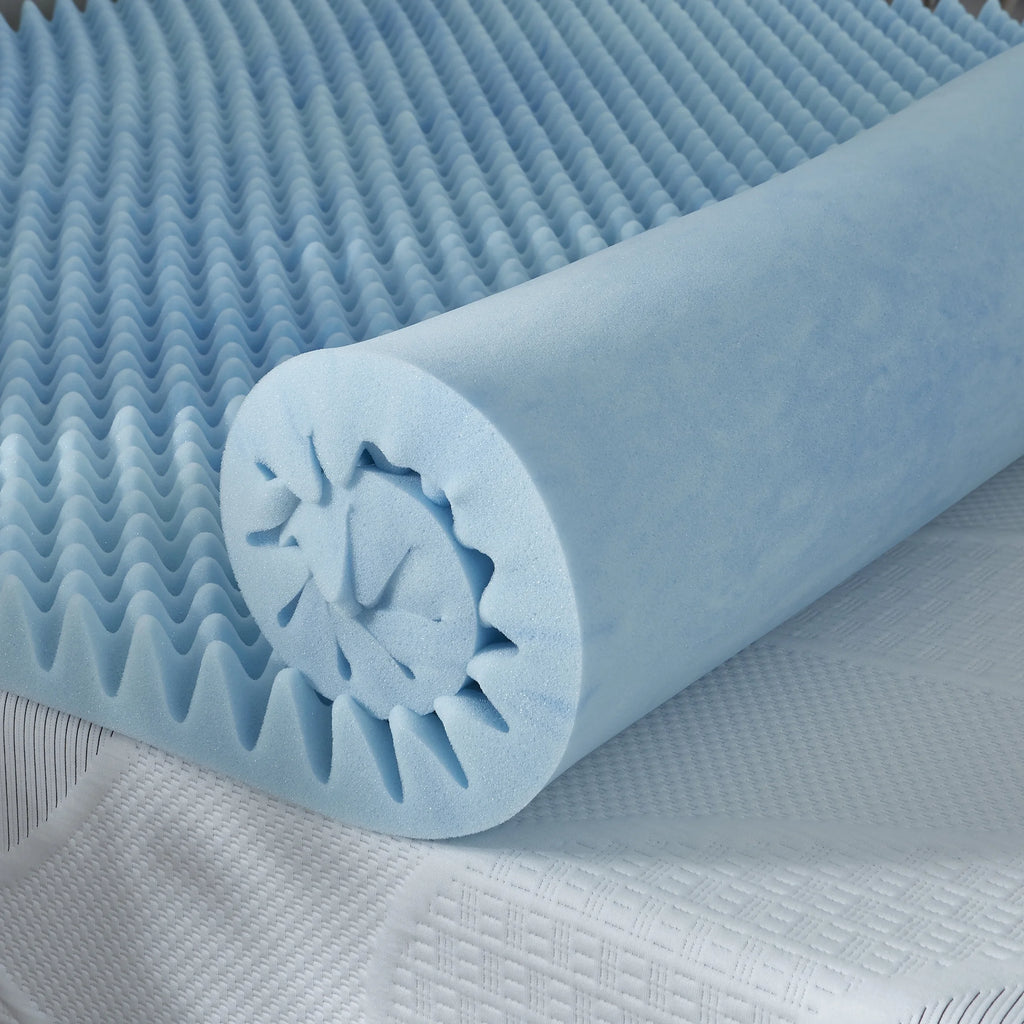 2.5" Gel Memory Foam Topper, Twin A174622