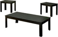 Black 3-Piece Accent Table Set P676304