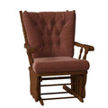 Brown Wooden Rocker Glider J42863