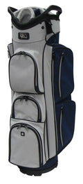 Navy Grey Cart Bag Q5391