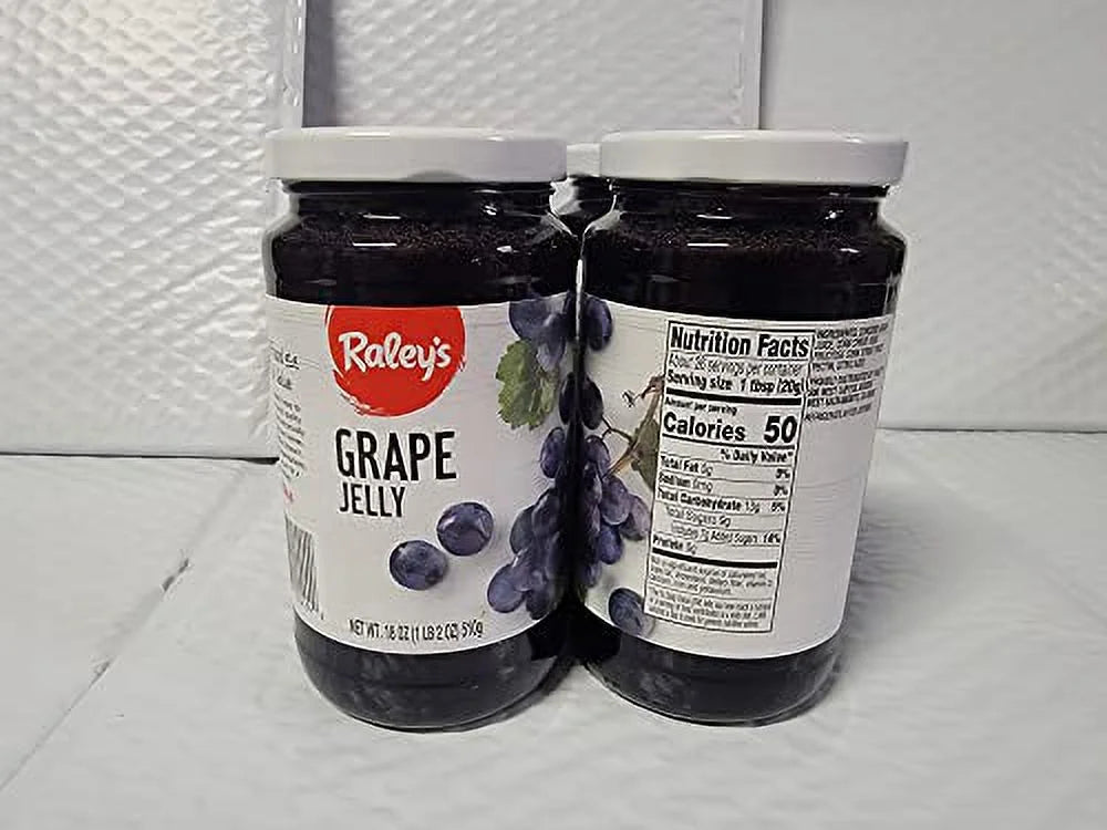 Grape Jelly 18 Ounces Pack Of 4 Glass Jars C9446