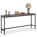 70.9" Grey Console Table A7609