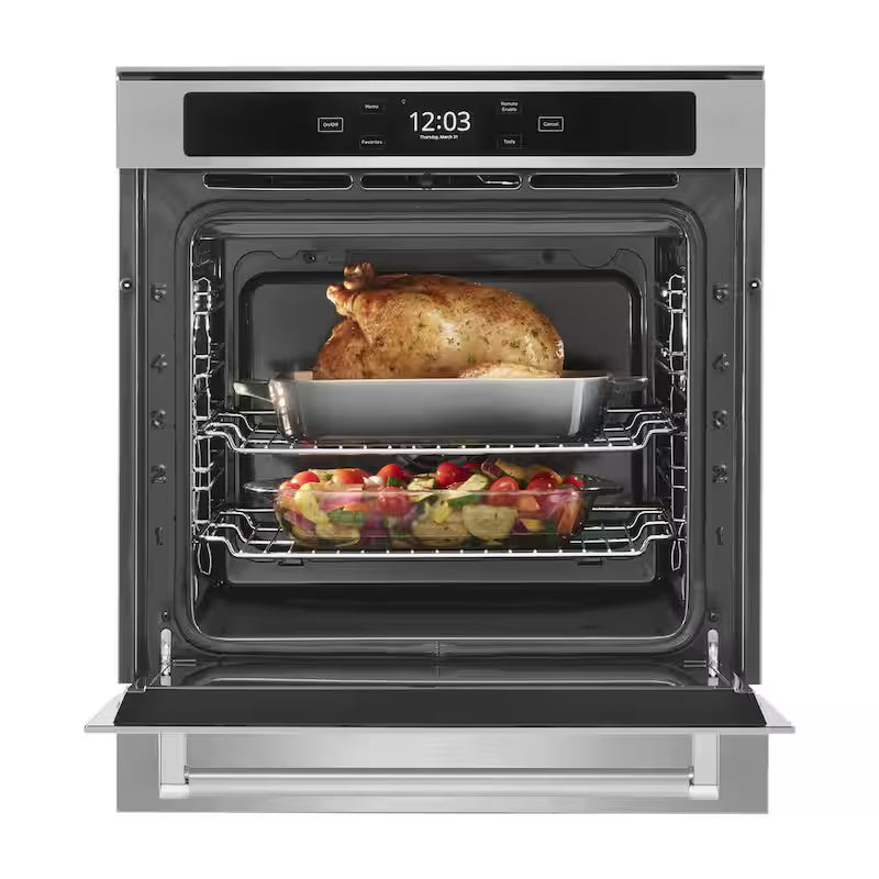 24 in. Electric Wall Oven Stainless Steel E706