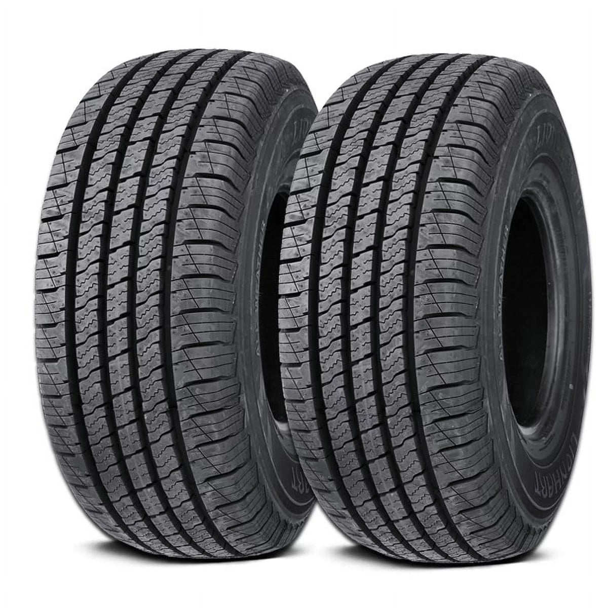 Pair of 2 265/70R17 10-Ply All Season Highway Tires Z5556